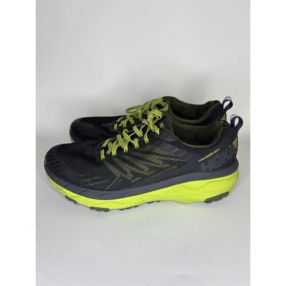 Hoka One One Challenger ATR 5 Ebony Black Green Men Size 11.5 Hiking Sneakers main image 11
